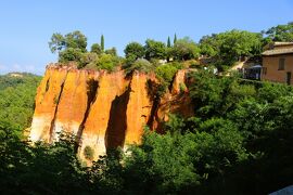 南フランス＆北西イタリア★ドライブ旅行33日間【36】13日目－5　南仏の赤い村☆ルシヨン