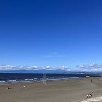 去り行く夏追っかけ、１泊半日湘南藤沢の海旅編