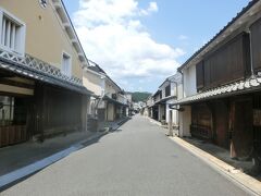 2023夏 愛媛６：旧い町並みの内子、日本の道100選の保存地区の町並みはレトロ感たっぷり