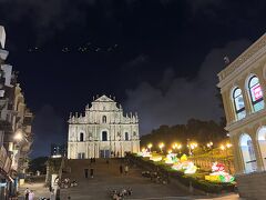 香港マカオ当てのない旅　2日目  港珠澳大橋、モンテの砦、聖ポール天主堂跡、リスボア、夜の街歩き