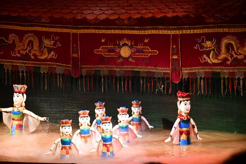 ベトナム名物の水上人形劇』ホーチミン(ベトナム)の旅行記