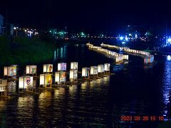2023 「訪ねて見たい！-21世紀に残す日本の風景遺産100選-」に選ばれた古利根川流灯まつり