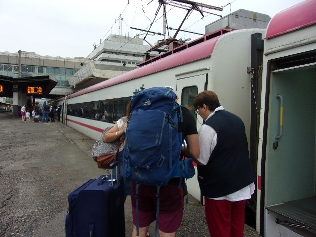 ジョージアとアルメニア22日間の旅　 ④　鉄道とマルシュルートカを乗り継いでメスティア