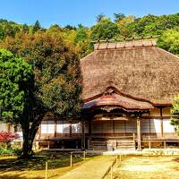 日本遺産第一号になった小京都、津和野　02茅葺き屋根の永明寺