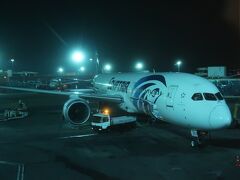 続！未知のエジプト航空新ビジネスクラス（B787-9）乗っちゃいました(^^)/