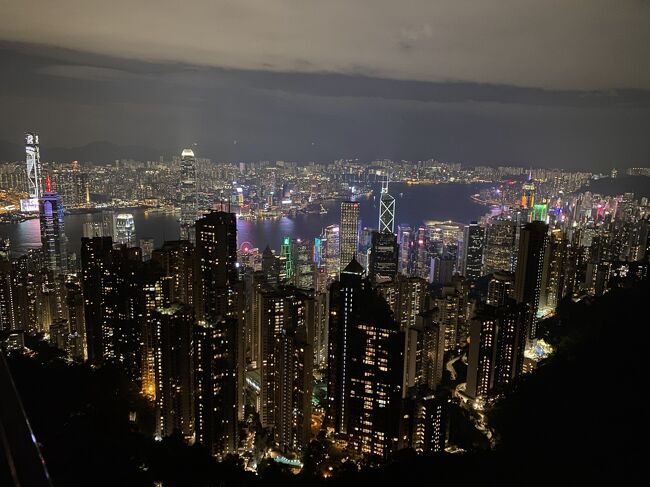 100万ドルの夜景と香港１美味しい牛乳生姜プリン　DAY1