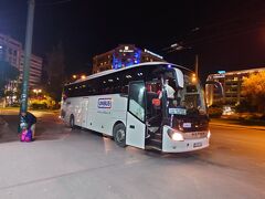 ブルガリア　ソフィアからギリシャ　アテネまでバスで移動