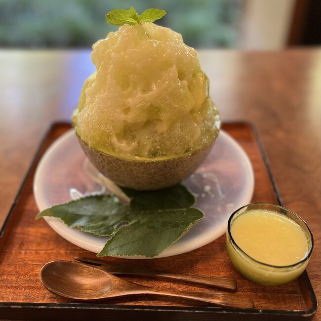 ふと思い立って、滋賀県守山市にある佐川美術館へ行ってみることにしました。<br />途中、京都に立ち寄って、暑かったこの夏の締めくくりに美味しいかき氷をいただきました。