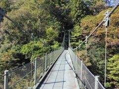 天竜峡吊り橋と早朝散歩