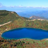 紅葉の福島の山々【1】～ 一切経山で魔女の瞳に出会う