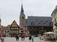 心の安らぎ旅行（2023年４年ぶりのドイツ♪Quedlinburg クヴェトリンブルク Marktplatz マルクト広場 Part111)