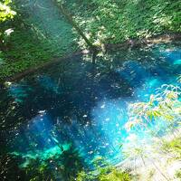 絶景露天風呂 夕日が美しい不老ふ死温泉と 念願の青池へ☆リゾートしらかみで青森・秋田の旅Vol.3