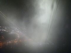 島崎渓谷八景　吹雪の函館山夜景