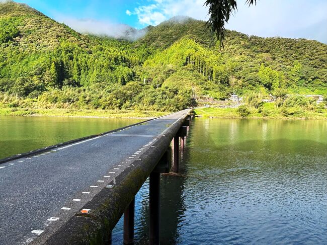 2023.10　四国初上陸！レンタカ一で巡る四国四県制覇、一週間の旅③…仁淀ブルー中津渓谷散策そして何も見えなかった四国カルスト