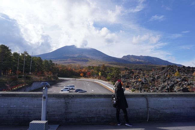 紅葉と軽井沢と浅間山の旅