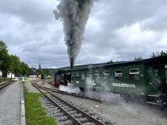 ドイツ東部保存鉄道を巡る・17日の旅　⑧フィヒテルベルク鉄道最寄り駅クランツァール出発