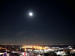 海の上から臨む1000万ドルの煌めき*･･*:.｡☆彡･*中秋の名月を屋上テラス・ソラフネ神戸で愉しむ♪京和田でおでん＆神戸洋菓子ボックサン