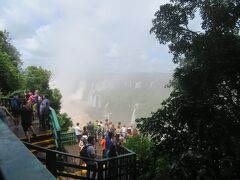 ブラジル側から見たイグアスの滝