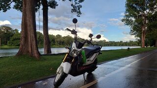 【4】アンコールワットは、レンタルバイクで観光　ハノイから２泊3日でシェムリアップそしてベトナムへ