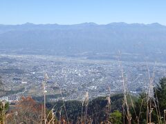 南アルプス展望の笠松山