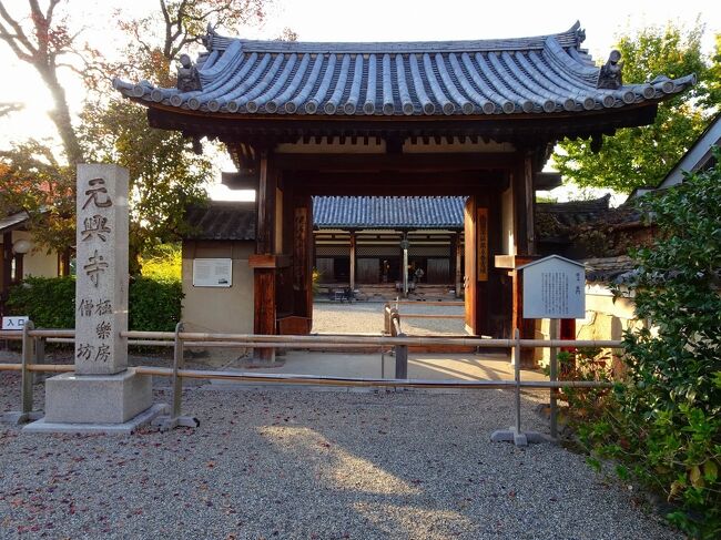 奈良の元興寺(がんごうじ)と東大寺へ行って来ました。