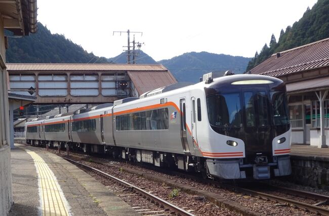 一泊二日の小旅行。鉄道に乗るのが主な旅、2023年秋。今回は岐阜県と名古屋市へ、名鉄と高山線の新型特急に乗るのも目的です。<br />前半は、岐阜県、飛騨金山まで往復と太多線、飛水峡などは、紅葉が始まったばかりといったところ、本格的なシーズンはこれからのようでした。