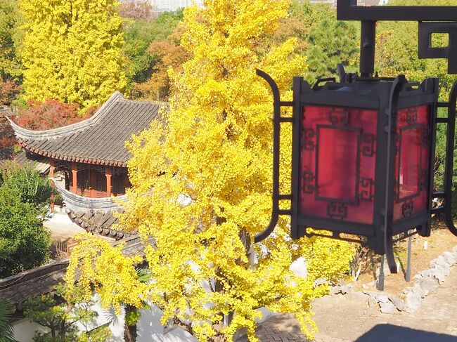 秋色の蘇州を観光しようNo.１　世界遺産「盤門景区」を歩く　ランチはボウルに入った串串香