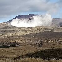 2023年11月レンタカーなしで高千穂、阿蘇へ　②上色見熊野座神社、阿蘇神社、阿蘇山へ