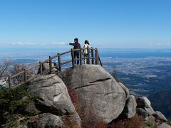 紅葉の御在所岳