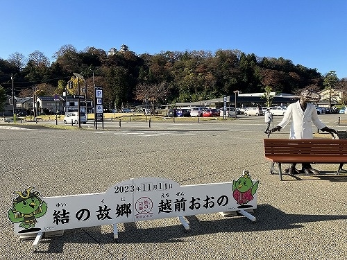 子供の野球部の試合で越前大野へ行った時、試合の合間に越前大野の街と九頭竜周辺(ダムまでは行っていません)を散策してきました。