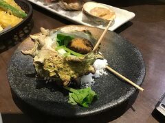 鎌倉散歩１日目；江ノ島神社参拝　サザエの壺焼き　焼はまぐり　たこ煎餅　夕焼けの島めぐり少し