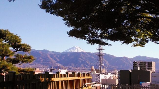 2023年11月20日～2泊 甲府市内の紅葉の名所は見頃で、猿橋の紅葉も綺麗でした