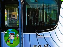 安芸-1　奈半利→安芸　土佐くろしお鉄道/気動車　☆宝くじ号－海側Openデッキ付き