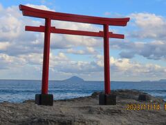 久し振りの伊豆下田旅行⑧大明神岩の鳥居から見られる風景