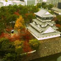 豊前・福岡　晩秋に染まる紅葉の侘び寂びの小倉城・庭園と市街をぶらぶら歩き旅ー９