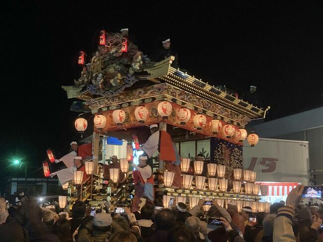 日本三大曳山祭のひとつ、秩父夜祭の宵宮に行ってきた。本当は、本宮に行きたかったけど、帰りのラビューが満席だったから。でも、宵宮でも楽しめた。