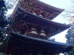 當麻寺の東塔と西塔はいずれも三重搭。