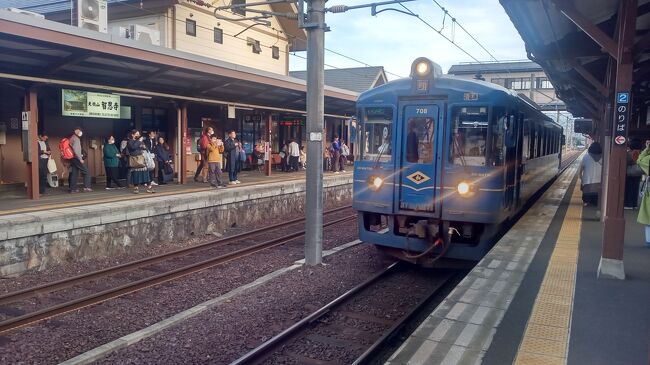 ・大江 鬼そば<br />　京都丹後鉄道 大江駅から歩いて行けます<br />　おいしい お出汁に、山椒の効いた おそばが よく合って、すごくおいしい！<br /><br />・天橋立<br />　松並木の道を自転車で走り、気分爽快！<br />　観光船から海に向かってエサを投げると、飛んできたカモメが見事にキャッチ！<br /><br />・丹後あおまつ号<br />　座席にテーブルがあったり、窓に向けられた座席があったりと、まるで走るカフェのようでした<br />　テーブルがあるので、飲み物があった方が楽しめます<br />　この日は無い日でしたが、本来はトレインアテンダントさんの乗務や車内販売もあるそうです