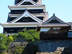  熊本-8　熊本城a  特別見学通路を通って　☆飯田丸五階櫓　復旧現場あたり