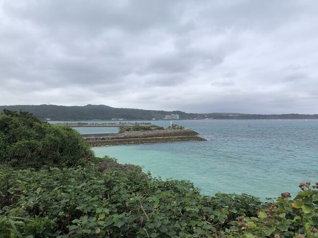 3泊4日で沖縄本島に行って来ました<br />元々は4泊5日で八重山島巡りの旅を計画していましたが、今年（2023年）後半は心身ともに不<br />調でして<br />どうしても自分が元気に島巡りをする図が想像<br />出来ず、旅の1か月前にキャンセル<br />それでも沖縄には行きたいので沖縄本島ホテル<br />ステイの旅を新たに計画しました<br /><br />お泊まりはいつもの慣れてるムーンビーチ<br />満足度重視で選びました<br /><br />予約はツアーの1泊付フリープラン<br />このツアーで選べるムーンビーチのお部屋は<br />ナチュラルスーペリア（グリーンビュー）かレ<br />ジデンシャルクラブのどちらか。<br />なので1泊目はリーズナブルなナチュラルスーペ<br />リアを選びました<br />2泊目と3泊目は一休から、昨年も宿泊したコン<br />フォートオーシャンフロントのお部屋を予約。<br /><br />1泊目は那覇に寄るのでホテルに到着するのは夕<br />方になるし、グリーンビューでも全然OK<br />そのかわり2、3泊目は海を見てのんびり過ごそ<br />う<br />思い出いっぱいの大好きなホテルでのんびり過ごすホテルステイの旅.。oO<br />ゆっくりと青い海に癒される.。oO<br /><br />・・・そんな旅をする予定でしたが。。。<br /><br />2日目の今日はホテルでのんびり過ごす予定でしたが、ちょっとだけ出掛けます<br />何とか気分を上げたいが上がらずブルーな旅行記になってしまいました<br /><br />ブルーがお嫌いな方はスルーして下さいマセマセ(_ _).｡o○<br /><br />