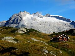 スイス・ハイキングの旅 2023夏（10）アレッチ氷河の下流からのハイキング