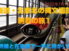 北海道・北東北の縄文遺跡群制覇の旅1   新幹線と在来線で一戸に向かいます