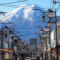 富士吉田２丁目商店街と田貫湖