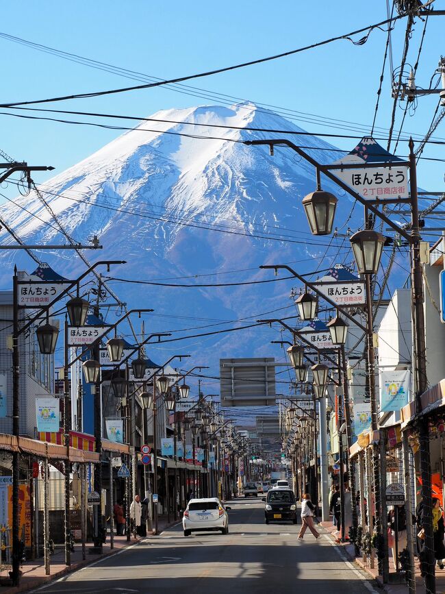 冬の富士山を見に行ってきました