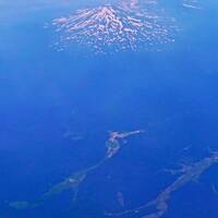 JAL144便 -2　青森⇒羽田　快晴：視界良好　☆庄内平野-奥羽山脈‐関東平野