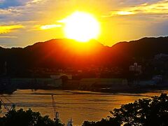 長崎28　グラバー園　旧ドッグハウス・旧リンガー住宅　☆夕陽の景・閉園延長