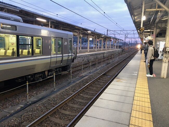 守山駅で宿泊し青春18切符で東京まで帰ってきました。