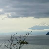 駿河湾フェリーで西伊豆へ【幻想的な富士山、黄金崎など絶景、松崎の古い町などバス旅】～堂ヶ島温泉泊～