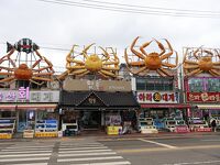 韓国　「行った所・見た所」　浦項の九龍浦に行きズワイガニを食べました