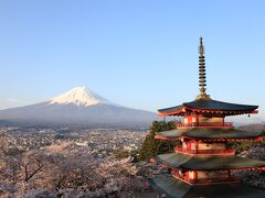 富士と桜を味わう＆ちょっぴりリニアも